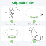Led Luminous Dog Collar Light USB Charging Necklace Flashing DIY Glowing Safety Anti Lost Cat Dogs Collar Accessories