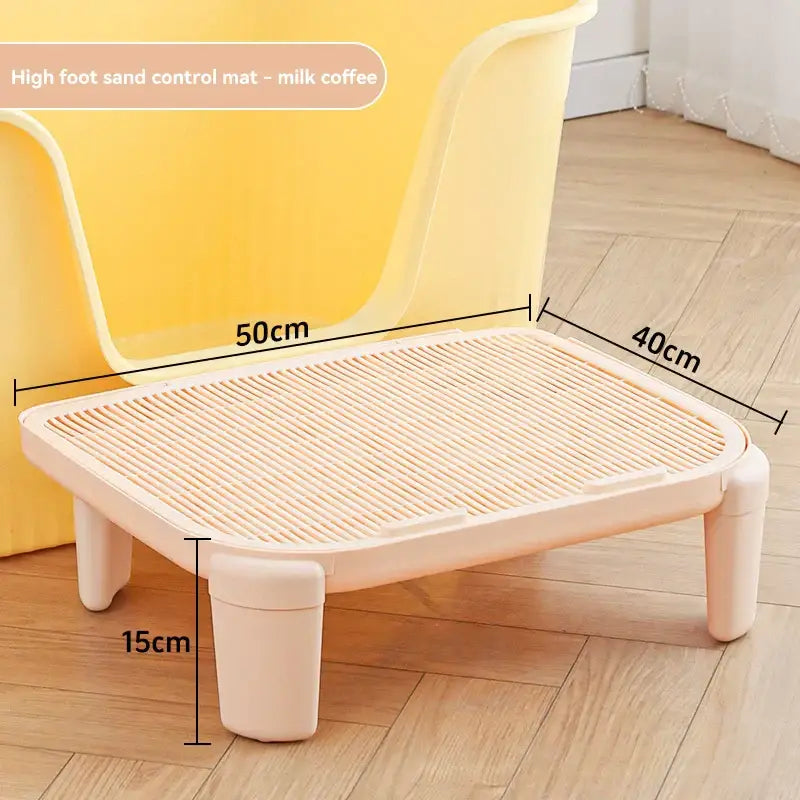 li Cats Litter Mat - khaki 15cm