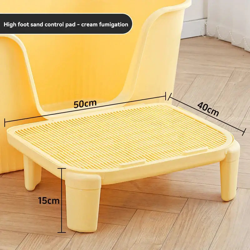 li Cats Litter Mat - yellow 15cm