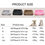 Lit chien carré confortable – Premium PawFrance