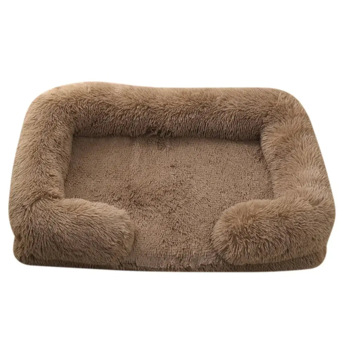 Lit carré pour chien - Khaki / L 80X55CM