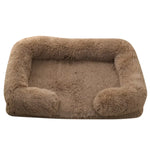 Lit carré pour chien - Khaki / L 80X55CM