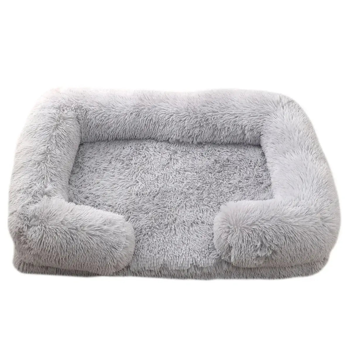 Lit carré pour chien - Light Grey / XL 110X70CM