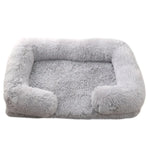 Lit carré pour chien - Light Grey / XL 110X70CM