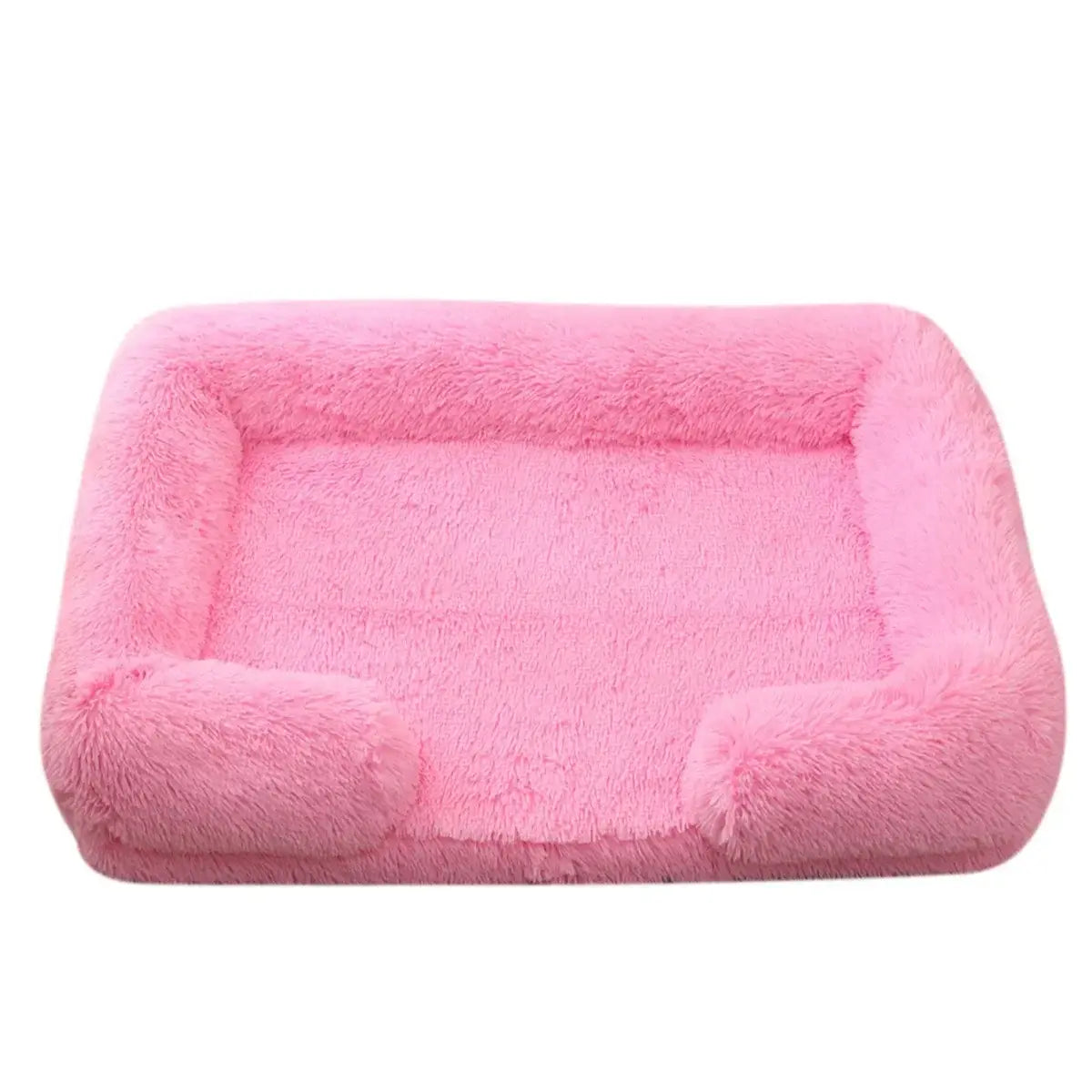 Lit carré pour chien - Pink / L 80X55CM