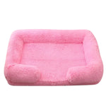 Lit carré pour chien - Pink / L 80X55CM