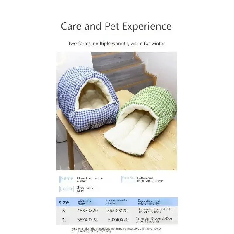 Lit Chat Hiver Pliable | Lit Douillet PawFrance