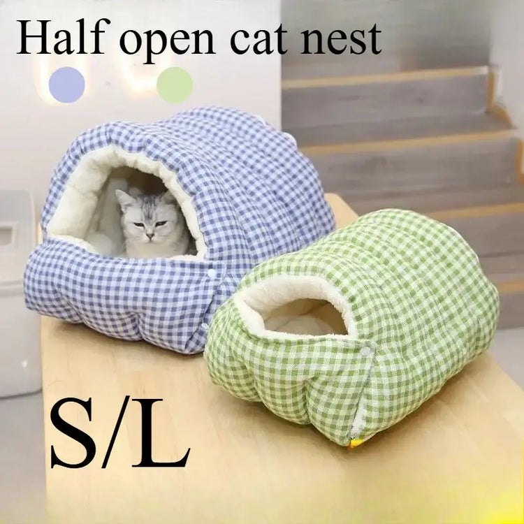 Lit Chat Hiver Pliable | Lit Douillet PawFrance
