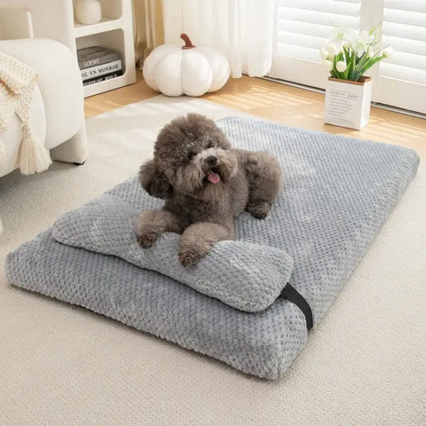 Lit chaud et apaisant pour chien – Pawfrance Panier 