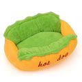 Lit chaud pour chien Benepaw - Hot dog / M - 59x50x23cm