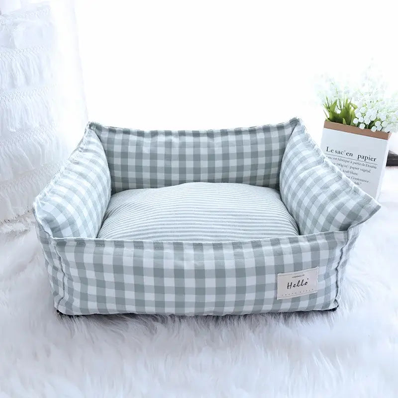 Lit chien chat confortable - Green / M 60X50X20CM