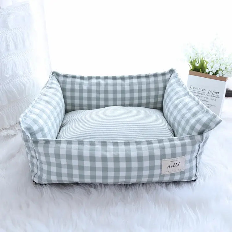 Lit chien chat confortable - Green / M 60X50X20CM