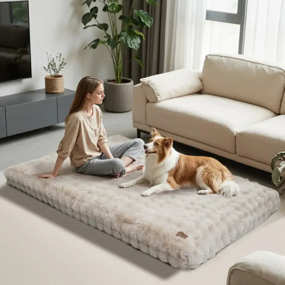 Lit Chien Confortable Ultra Doux | PawFrance France