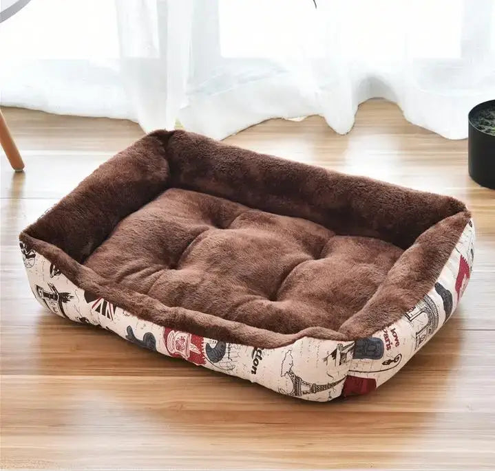 Lit chien grande taille confortable - 16 / 76x56 cm