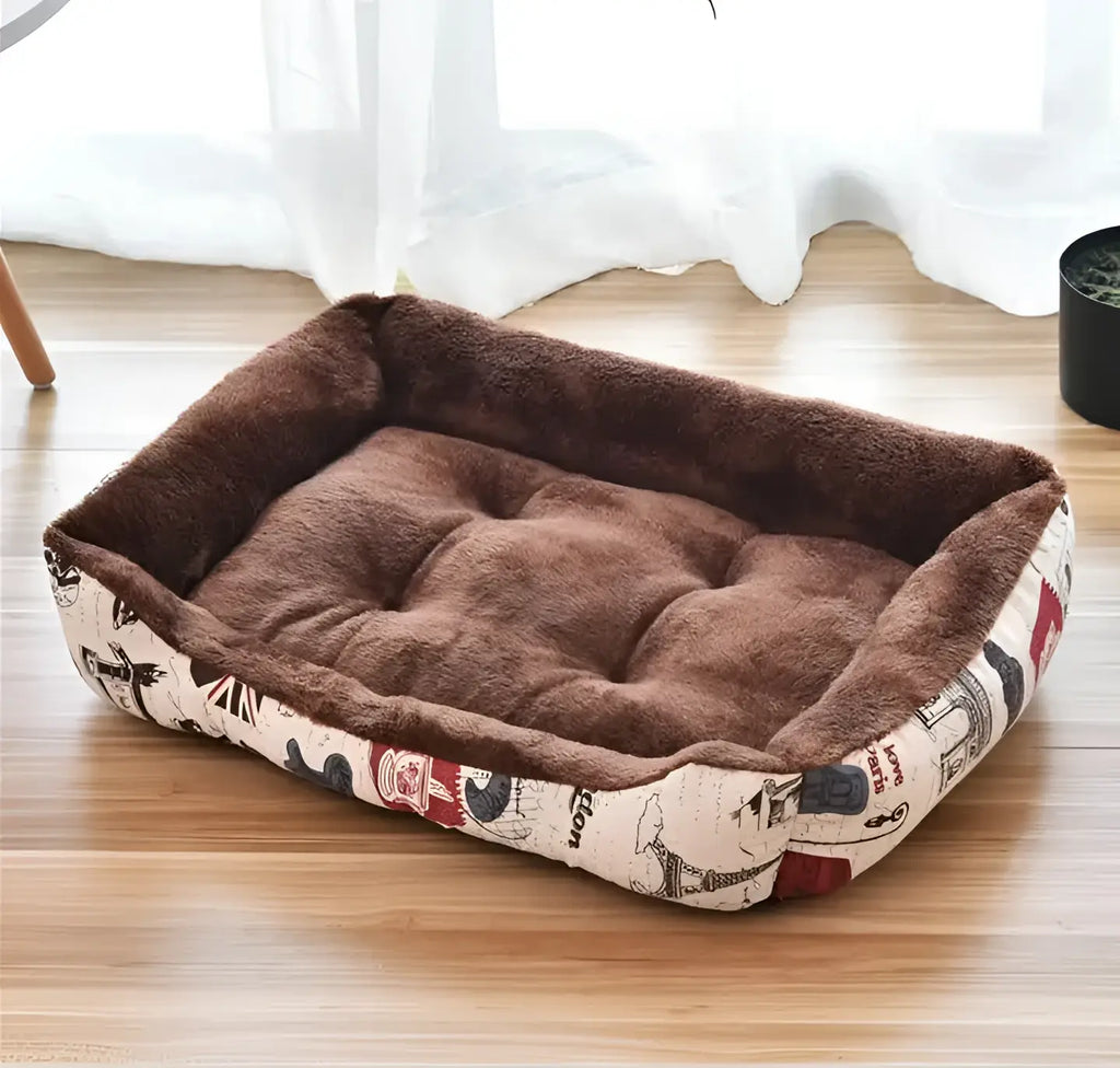 Lit chien grande taille confortable - 16 / 76x56 cm