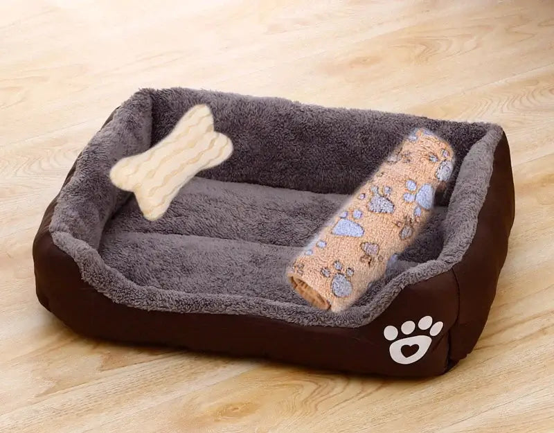 Lit chien grande taille confortable - 3in1 10 / 76x56 cm