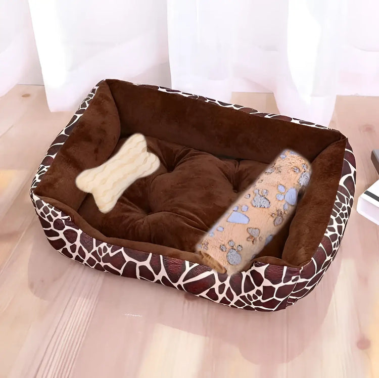 Lit chien grande taille confortable - 3in1 11 / 76x56 cm