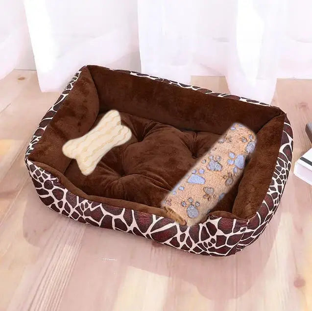Lit chien grande taille confortable - 3in1 11 / 76x56 cm