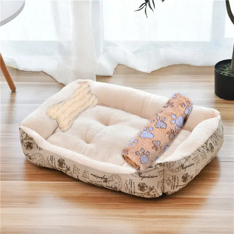 Lit chien grande taille confortable - 3in1 15 / 76x56 cm