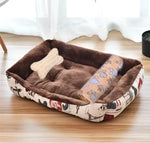 Lit chien grande taille confortable - 3in1 16 / 76x56 cm