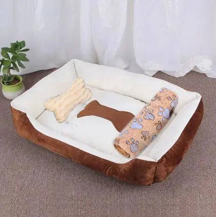 Lit chien grande taille confortable - 3in1 3 / 76x56 cm