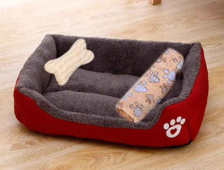 Lit chien grande taille confortable - 3in1 9 / 76x56 cm