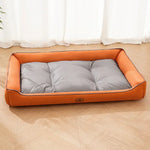 Lit Chien Imperméable Oxford - Orange / 49x37x9cm