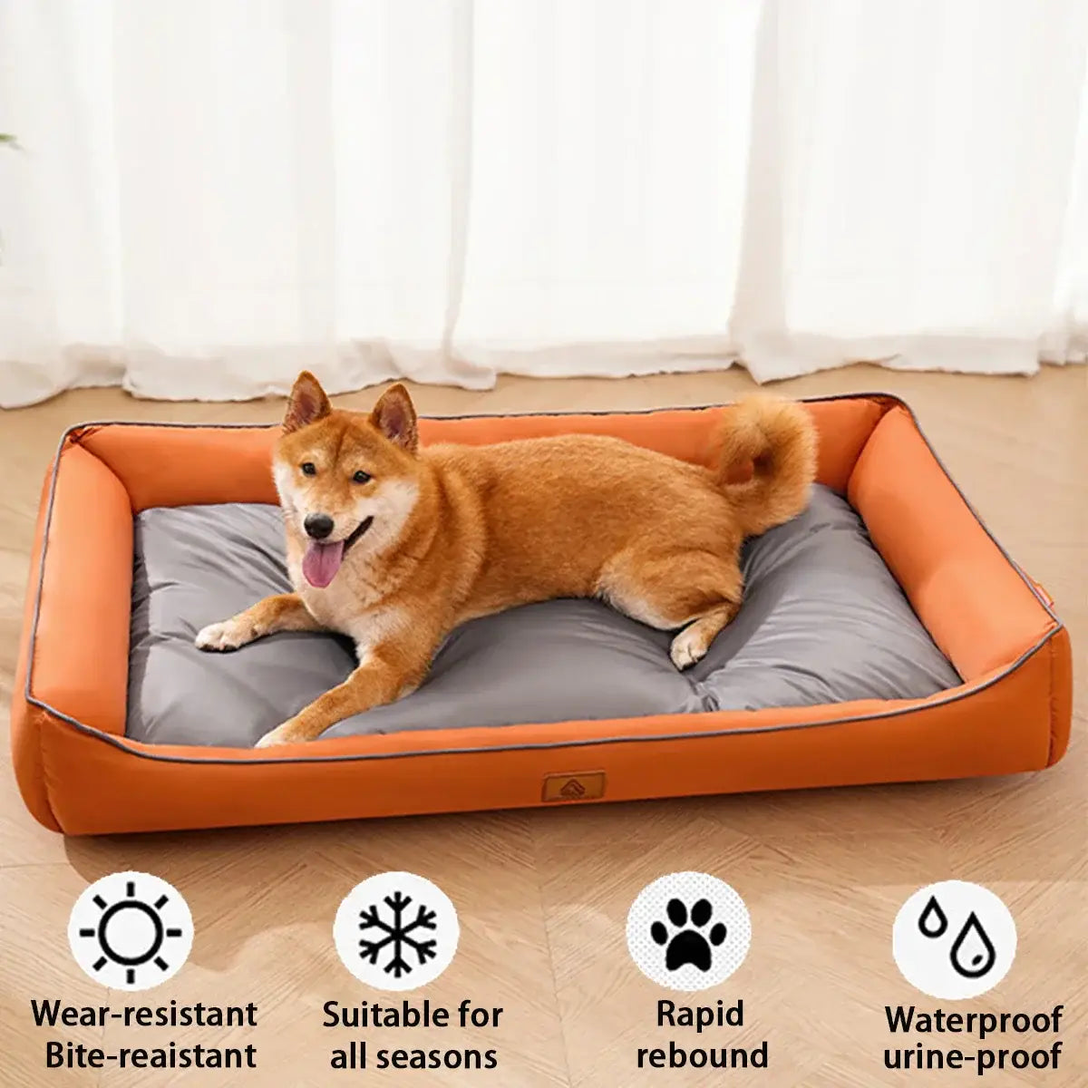 Lit Chien Imperméable Oxford