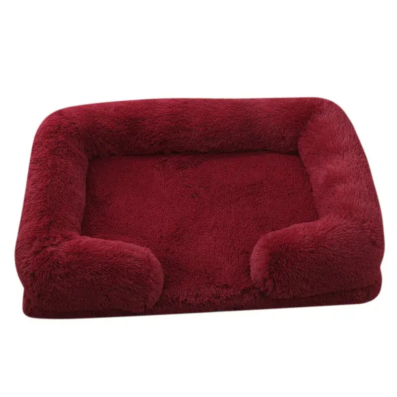 Lit de chien doux et confortable | Lit Peluche PawFrance