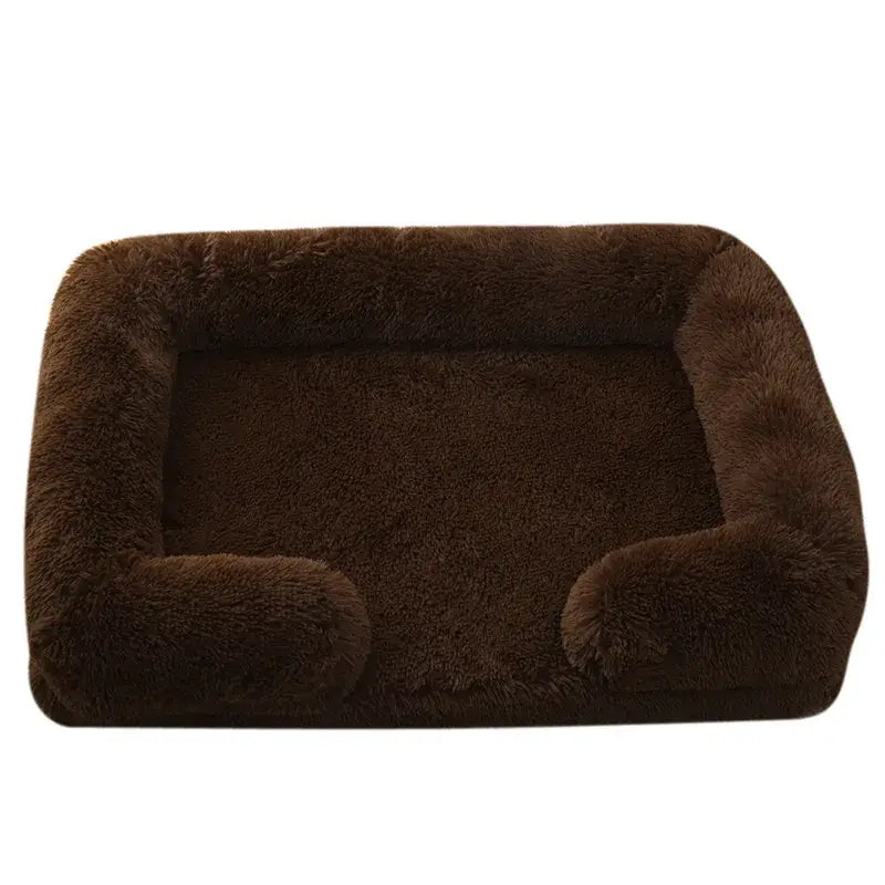 Lit de chien doux et confortable | Lit Peluche PawFrance