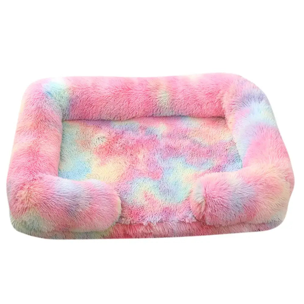 Lit de chien doux et confortable | Lit Peluche PawFrance