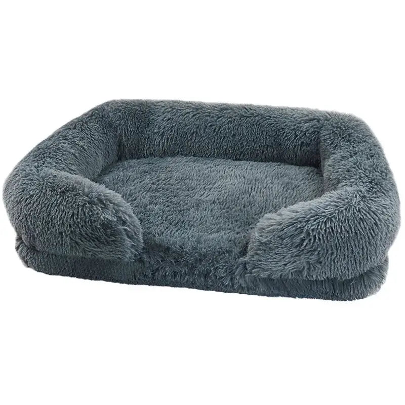Lit de chien doux et confortable | Lit Peluche PawFrance