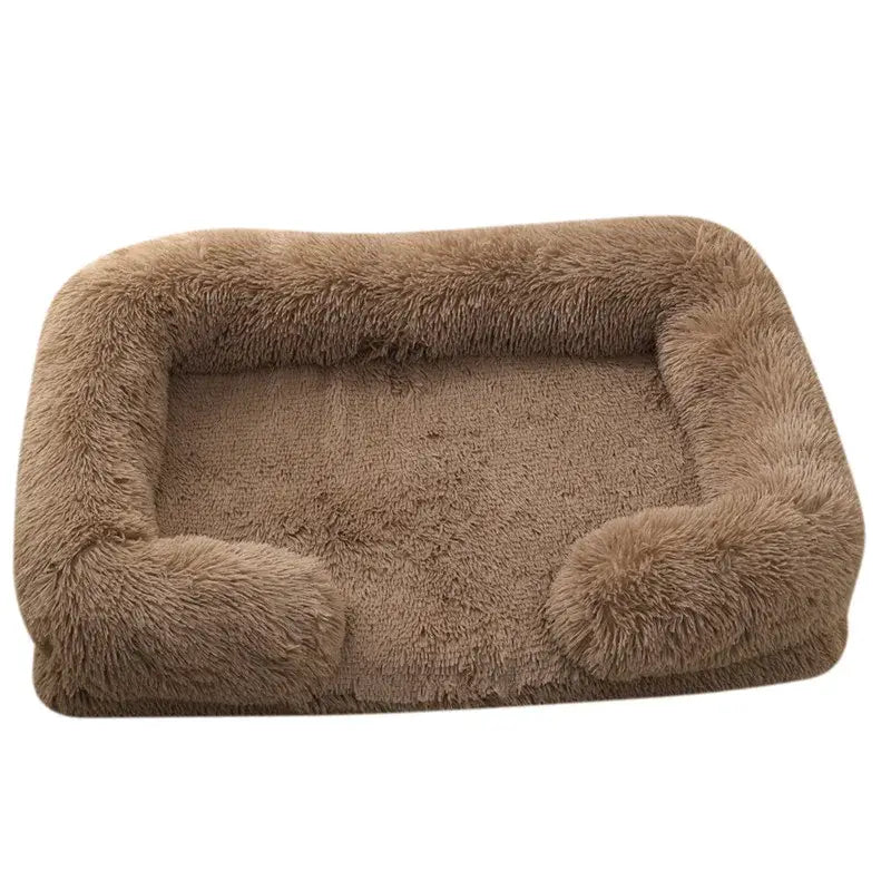 Lit de chien doux et confortable | Lit Peluche PawFrance