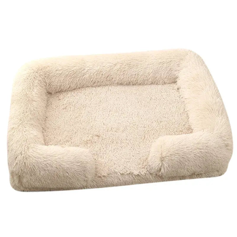 Lit de chien doux et confortable | Lit Peluche PawFrance