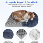 Lit de chien doux et confortable | Lit Peluche PawFrance