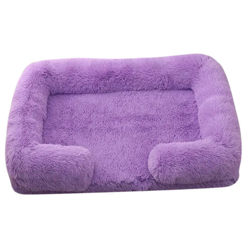Lit de chien doux et confortable | Lit Peluche PawFrance