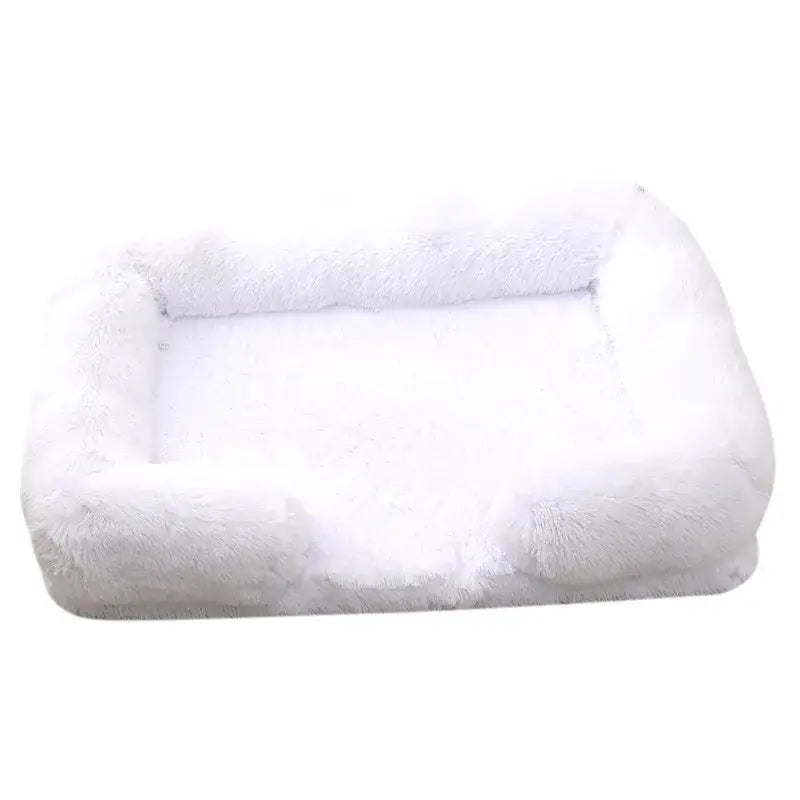 Lit de chien doux et confortable | Lit Peluche PawFrance