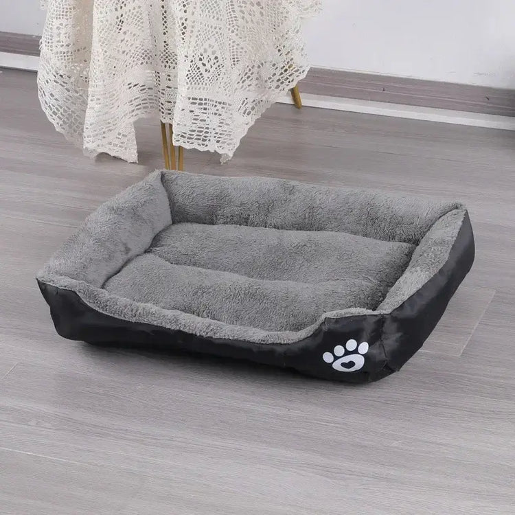Lit chat peluche hiver chaud – PawFrance premium