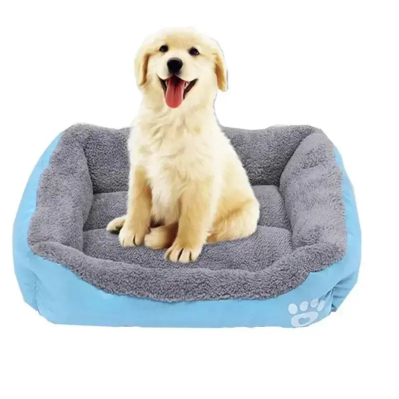 Lit chat peluche hiver chaud – PawFrance premium