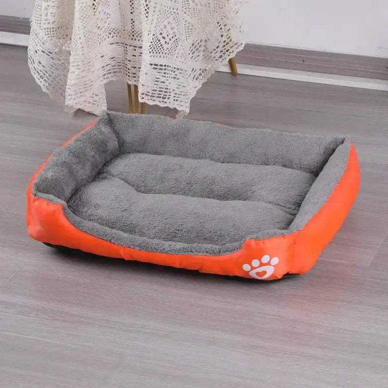 Lit chat peluche hiver chaud – PawFrance premium