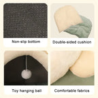 Lit Douillet Chat Profond | Confort Anti-Stress PawFrance