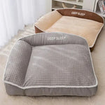 Lit douillet d’hiver pour chien