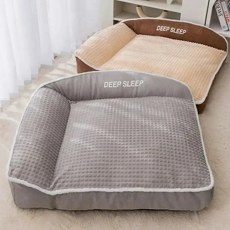 Lit douillet d’hiver pour chien
