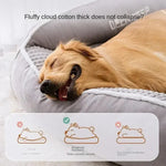 Lit douillet d’hiver pour chien