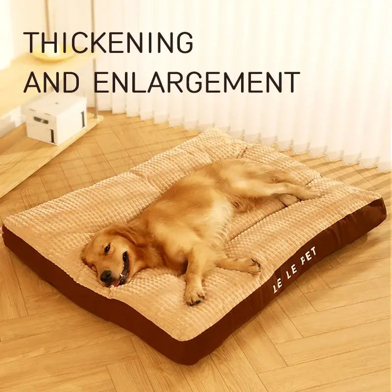 Lit chien confortable en polaire – PawFrance premium