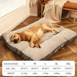 Lit douillet en polaire pour chien