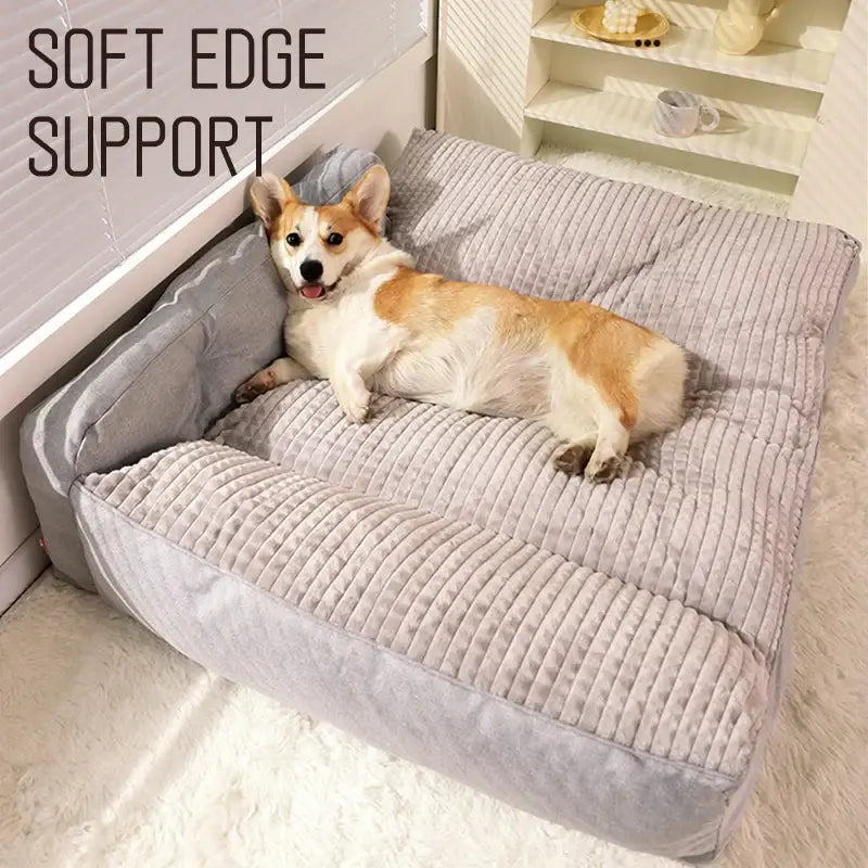 Lit douillet pour animaux de compagnie