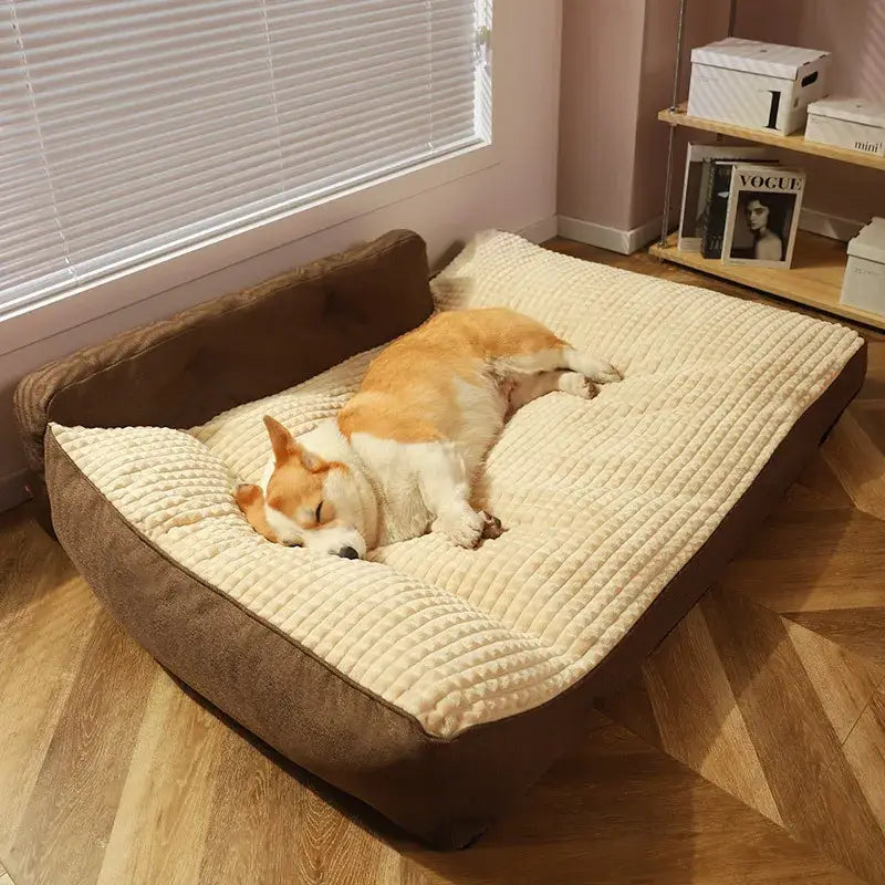 Lit douillet pour animaux de compagnie