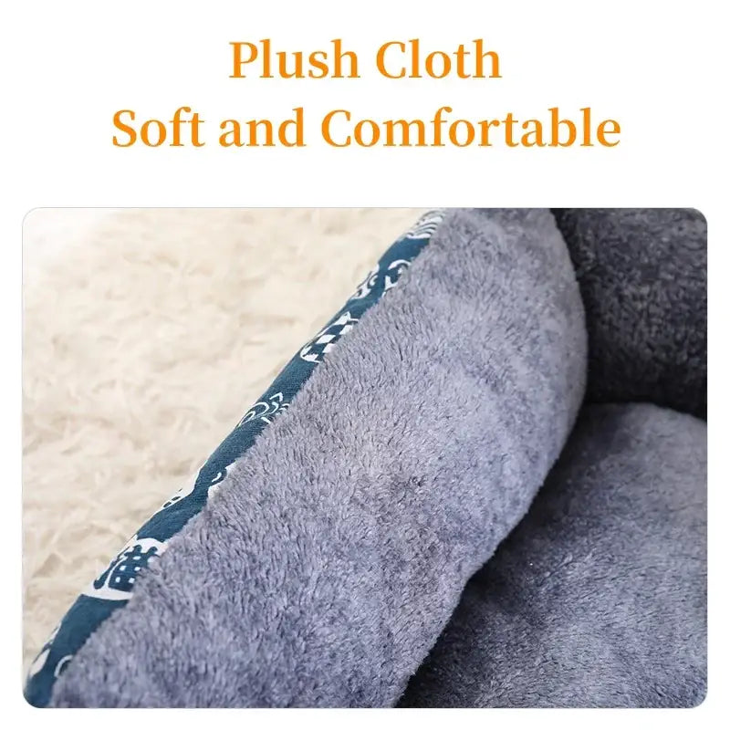 Lit Hiver Chien Confortable | Panier Doux PawFrance