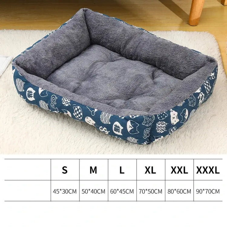 Lit Hiver Chien Confortable | Panier Doux PawFrance